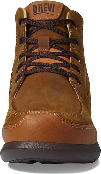 Drew Murphy Men's Shoes Camel Distressed Leather : 16 6E - Extra Extra Wide - Image 2