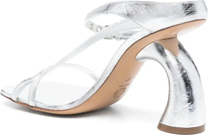 Dries Van Noten Asymmetric Heel Sandal - Image 3