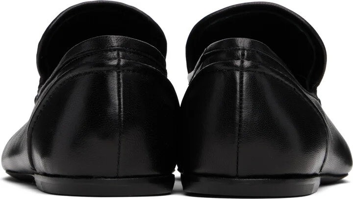 Dries Van Noten Black Leather Loafers - Image 2