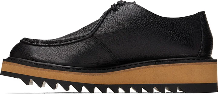 Dries Van Noten Black Platform Derbys - Image 3