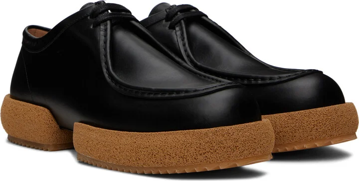 Dries Van Noten Black Platform Derbys - Image 4