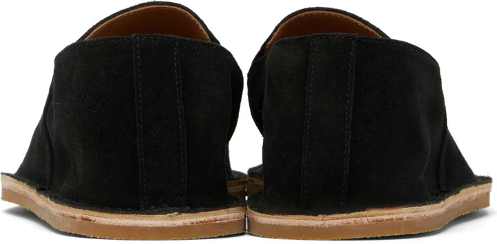 Dries Van Noten Black Suede Espadrilles - Image 2