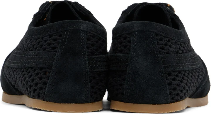 Dries Van Noten Black Suede Sneakers - Image 2