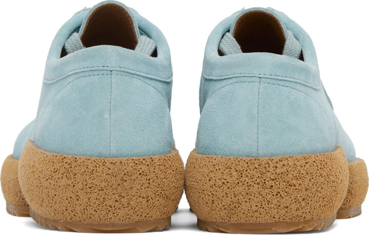 Dries Van Noten Blue Lace-Up Loafers - Image 2