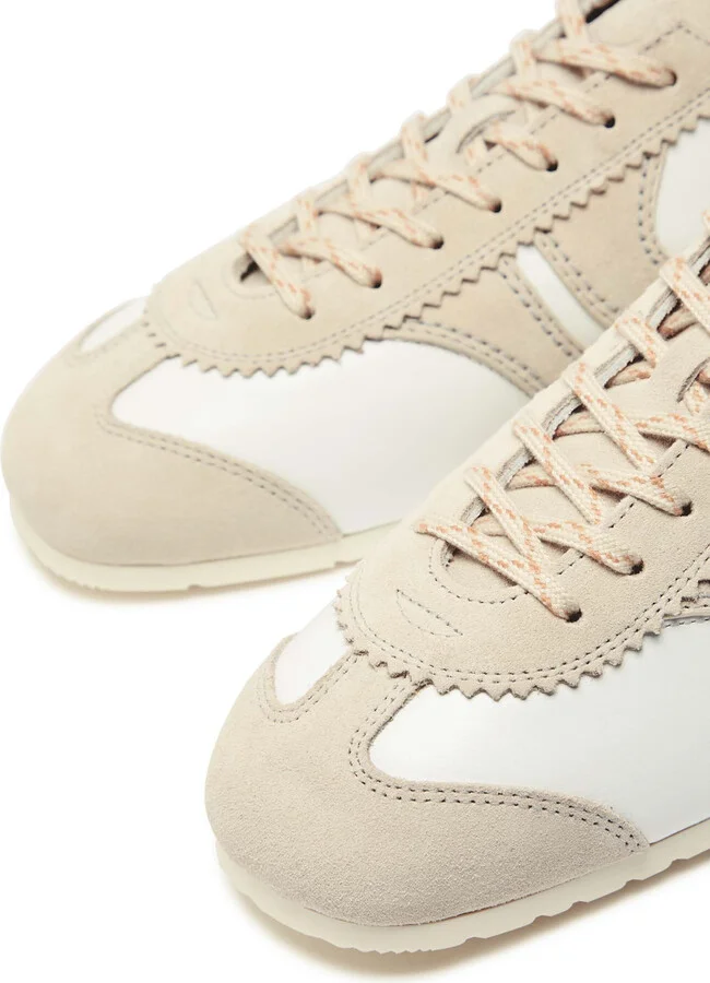 Dries Van Noten Dustin Panelled Leather Sneakers - Image 4
