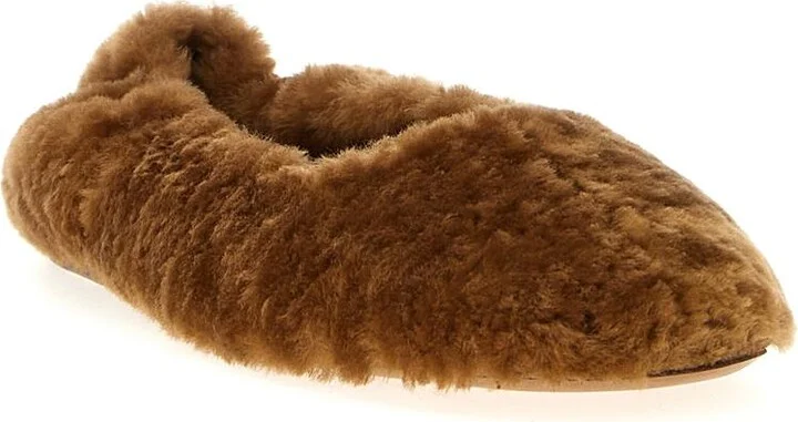 Dries Van Noten Fur Ballet Flats - Image 2