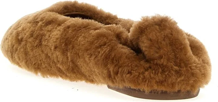 Dries Van Noten Fur Ballet Flats - Image 3