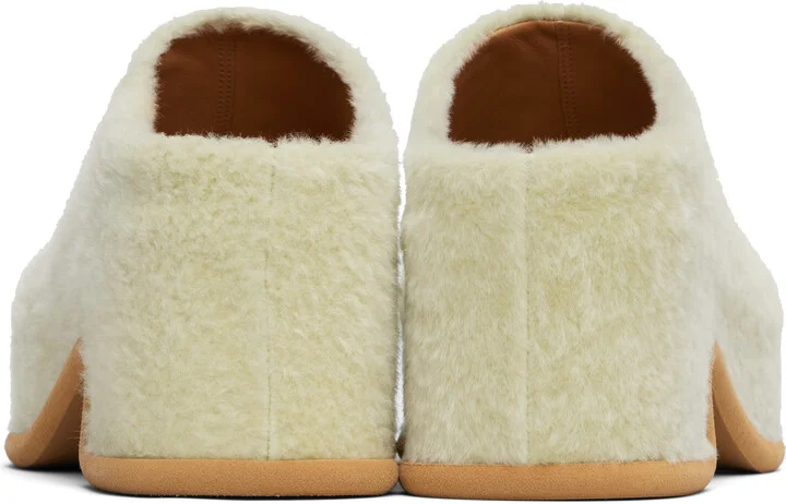 Dries Van Noten Green Platform Clogs - Image 2