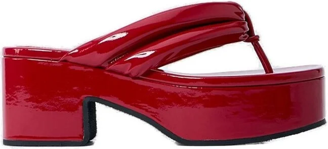 Dries Van Noten High Shine Heeled Sandals