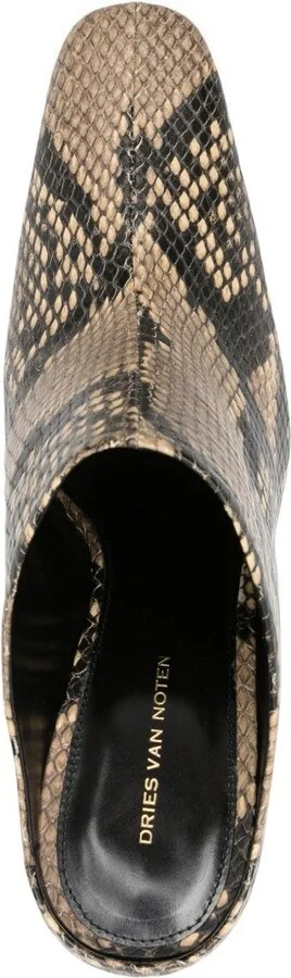 Dries Van Noten Leather Asymmetric Boots - Image 2