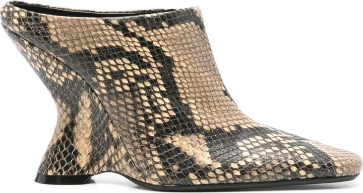 Dries Van Noten Leather Asymmetric Boots