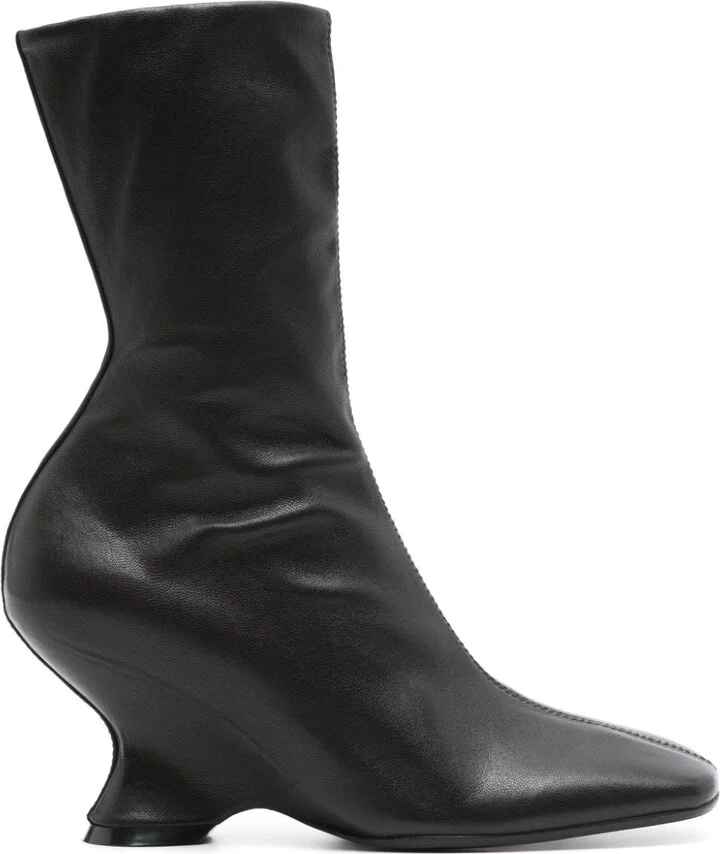 Dries Van Noten Leather Boots