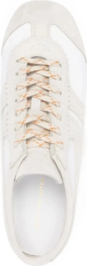 Dries Van Noten Leather Sneakers With Suede Inserts Shoes - Image 4