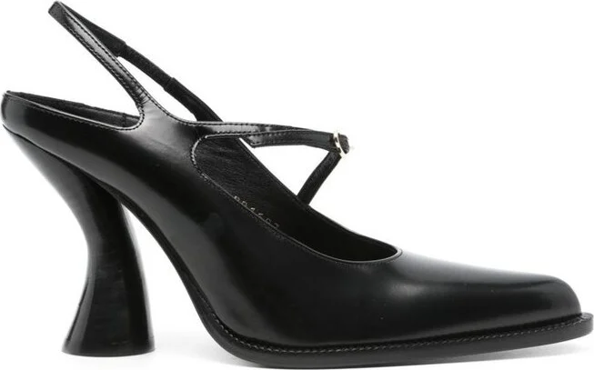 Dries Van Noten Pointed Toe Slingback Pumps