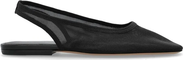 Dries Van Noten Round Toe Logo Printed Shoes