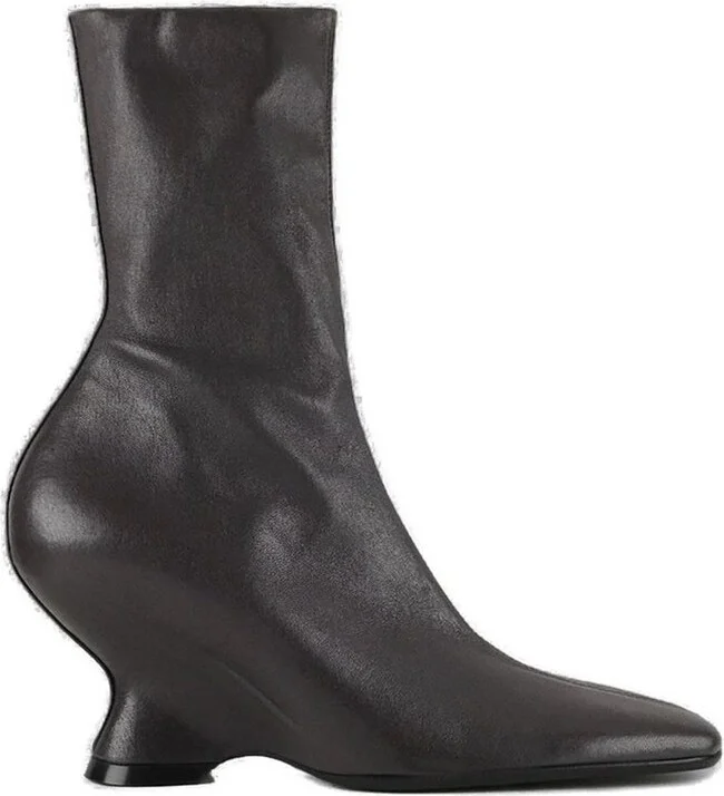 Dries Van Noten Sculpted Heel Boots