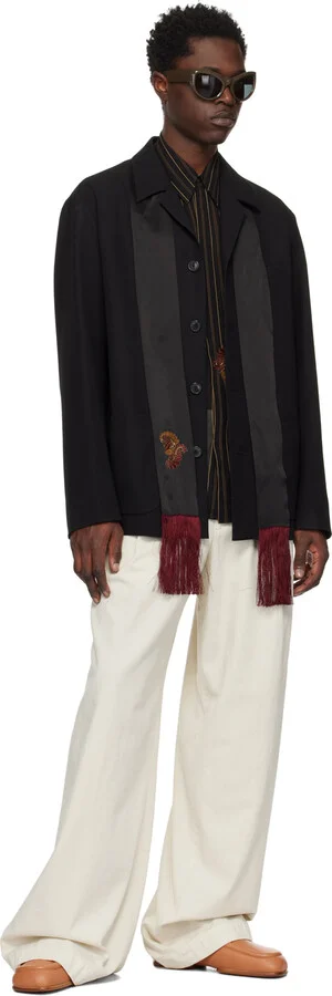 Dries Van Noten Tan Padded Loafers - Image 5