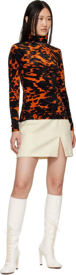 Dries Van Noten White Lace-Up Boots - Image 5