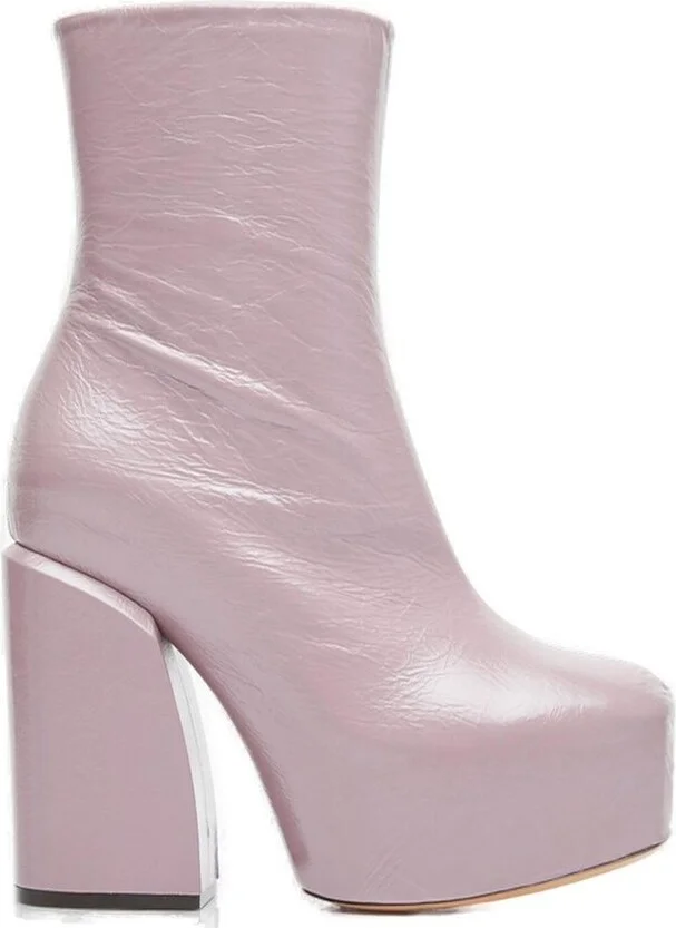 Dries Van Noten Zippedd Platform Boots