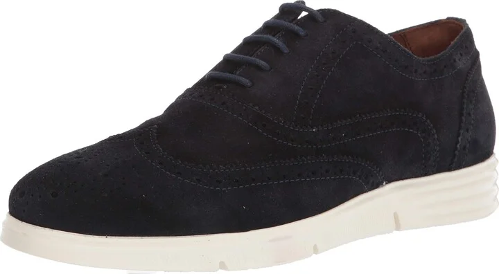 Driver Club USA Men's Genuine Leather EVA Lightweight Technology Wingtip Sneaker