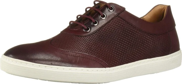 Driver Club USA Men's Leather Brooklyn Wingtip Sneaker