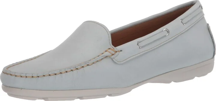 Aqua Nubuck/Contrast Stitch