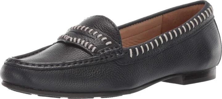 Driver Club USA Womens Genuine Leather Made in Brazil Maple Ave Loafer