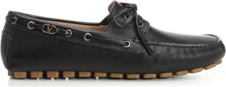 Driver Fastaway Lace-Up Shoes Black