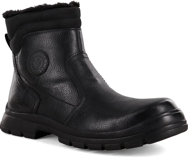 Driver Faux Leather Ankle Boot