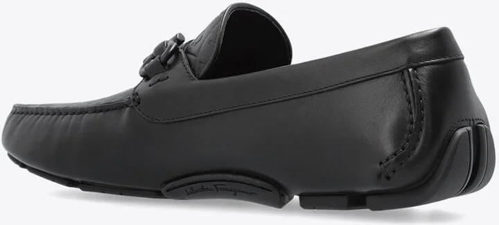 Driver Gancini-Buckle Loafers - Image 2