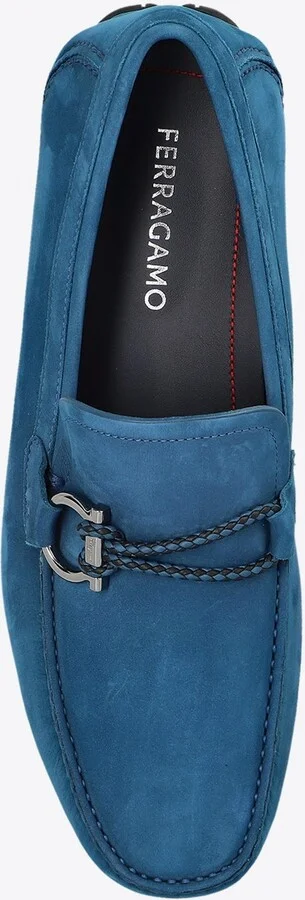 Driver Gancini-Buckle Loafers - Image 3