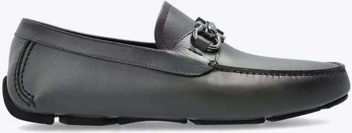Driver Gancini-Buckle Loafers