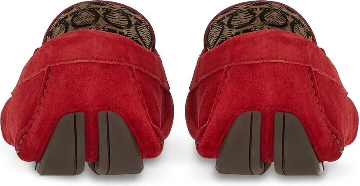 Driver Gancini-ornament loafers - Image 3