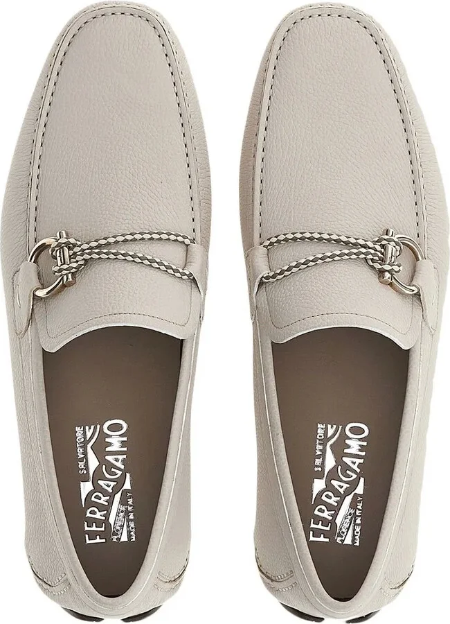 Driver Gancini-ornament loafers - Image 4