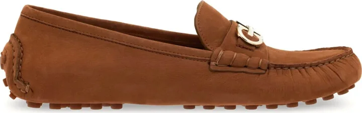 Driver Gancini-plaque loafers