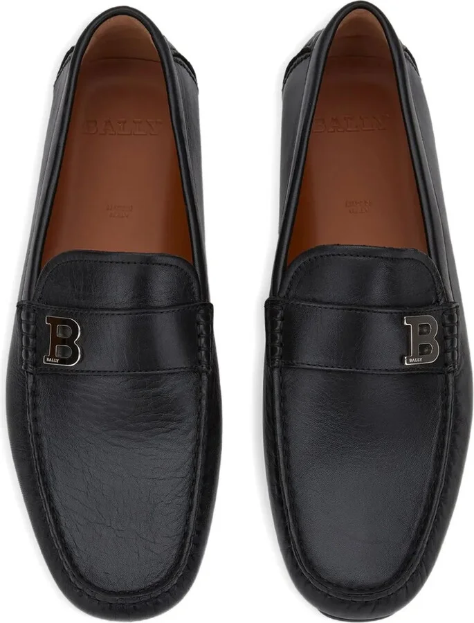 Driver leather B-detail loafers - Image 3