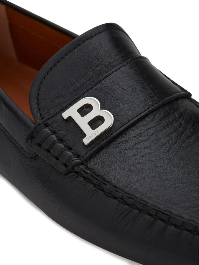 Driver leather B-detail loafers - Image 5