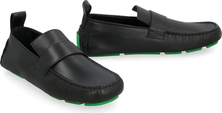 Driver Leather Loafers - Image 3