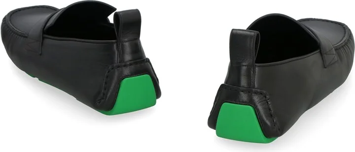 Driver Leather Loafers - Image 4