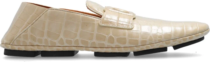 ‘Driver’ Moccasins, , - Cream