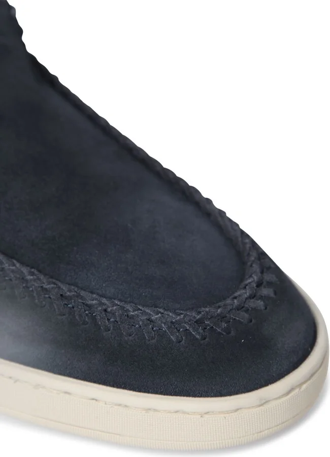 Driver Suede Herbie Blue Loafers - Image 4