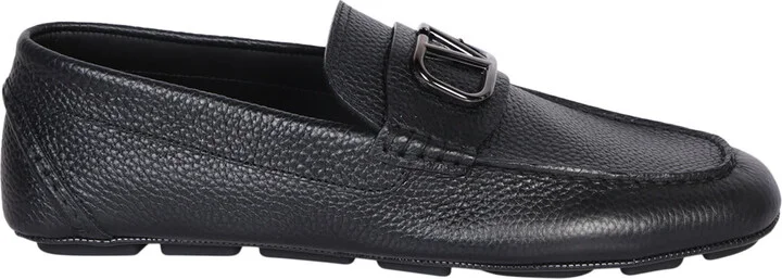 Driver Vlogo Black Loafer