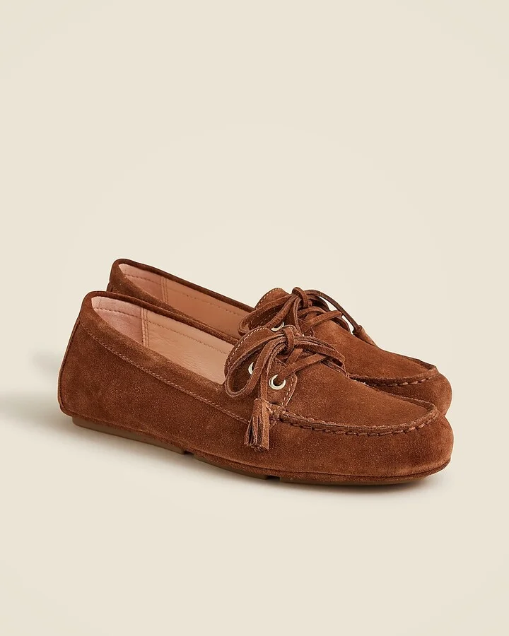 Driving loafers in suede - Image 3