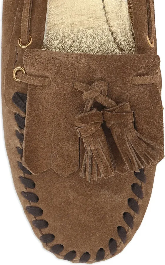 Driving tassel-embellished suede loafers - Image 4