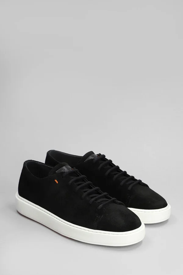 Drunks Sneakers In Black Suede - Image 2