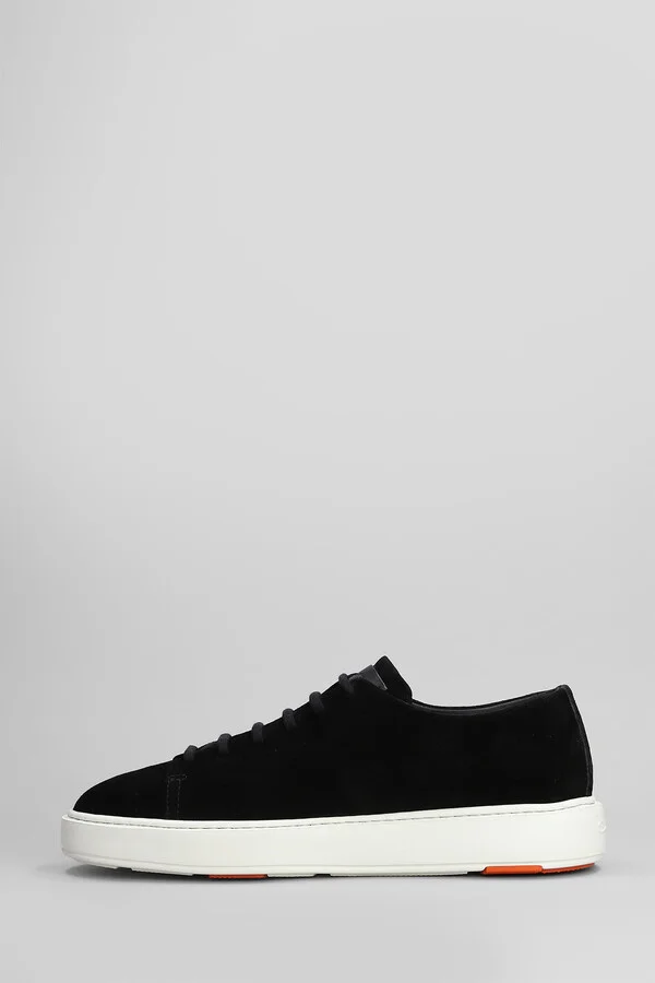 Drunks Sneakers In Black Suede - Image 3