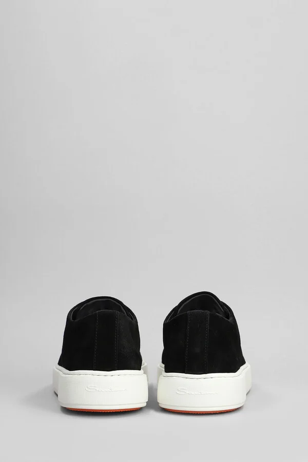 Drunks Sneakers In Black Suede - Image 4