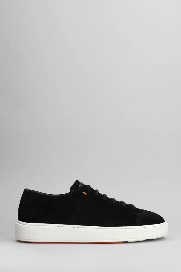 Drunks Sneakers In Black Suede