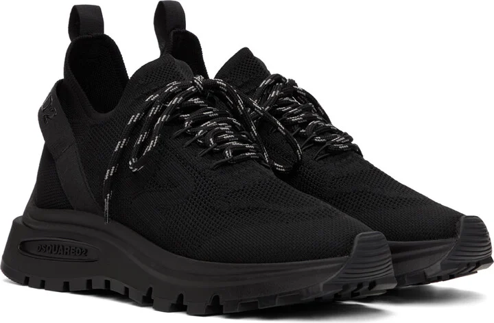 Dsquared2 Black Run DS2 Sneakers - Image 4