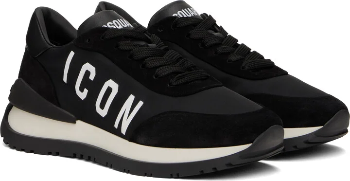 Dsquared2 Black Running Sneakers - Image 4